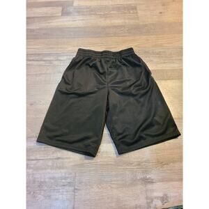 Athletic works large 10/12 boys black basketball shorts